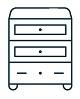 chest of drawers (small) 
