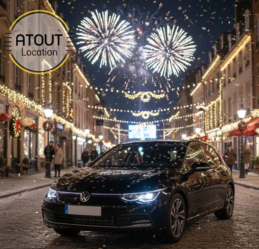 🎆 Réveillon du 31 décembre Toute l’équipe Atout Location vous souhaite un excellent passage à la nouvelle année.